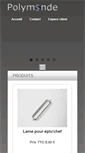 Mobile Screenshot of polymonde-boutique.com